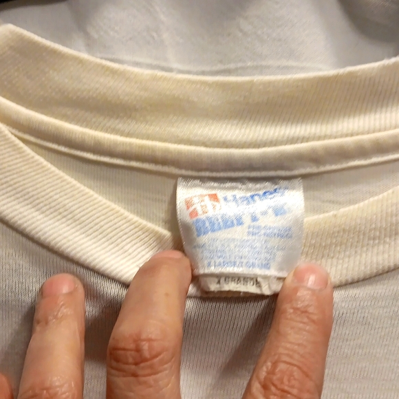 Vintage  90's University of Hawaii long sleeve tee shirt XL Cindy Tees Rainbow - Picture 7 of 12